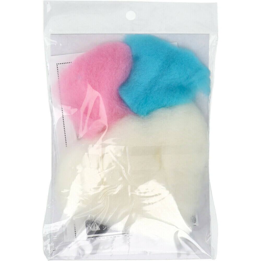 日本直送 可愛卡通DIY針氈公仔 / 縫紉髮帶 - 1件 - 現貨