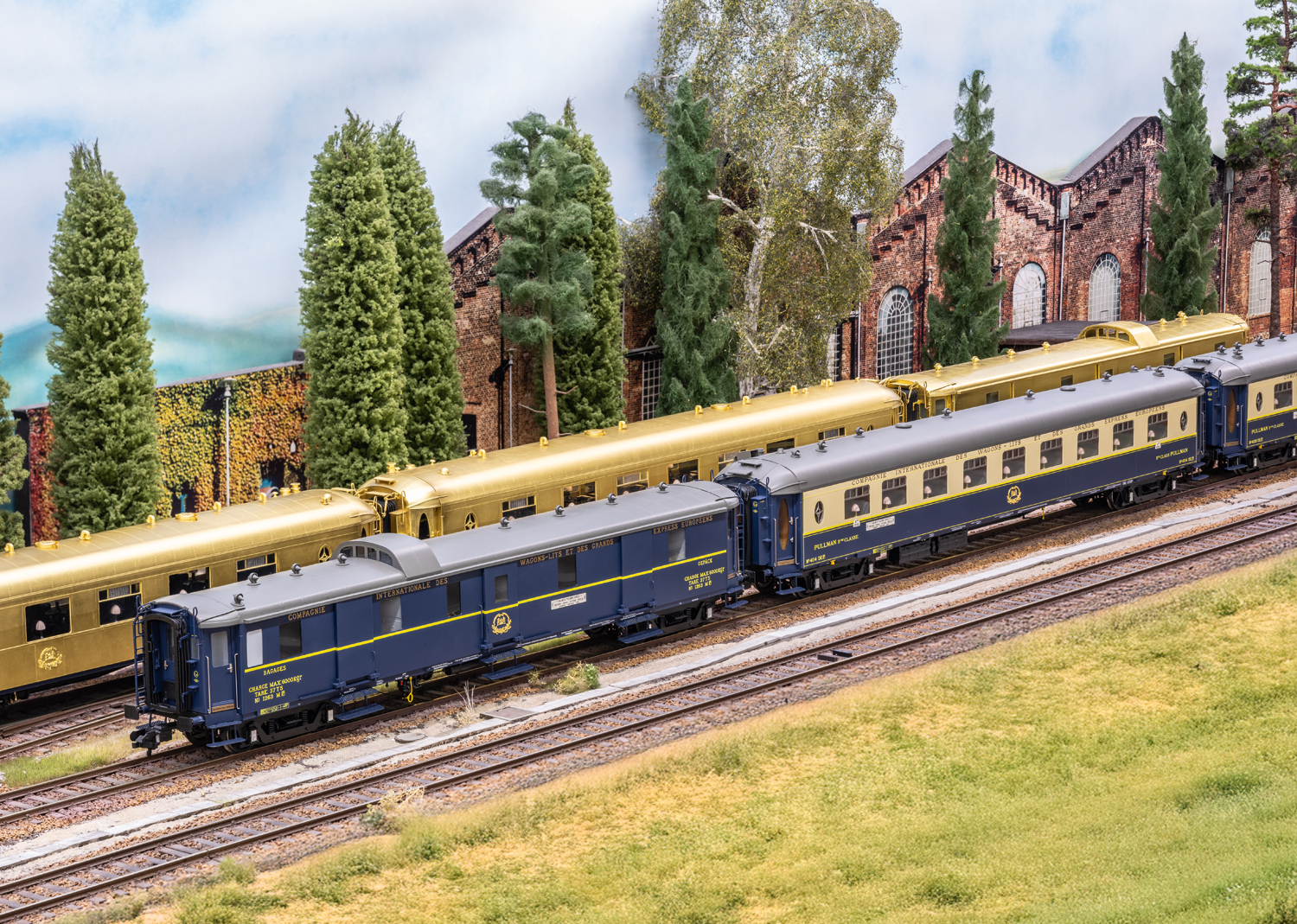 Spur 1 (CIWL) Marklin EDELWEISS PULLMAN EXPRESS 東方快車限量套裝