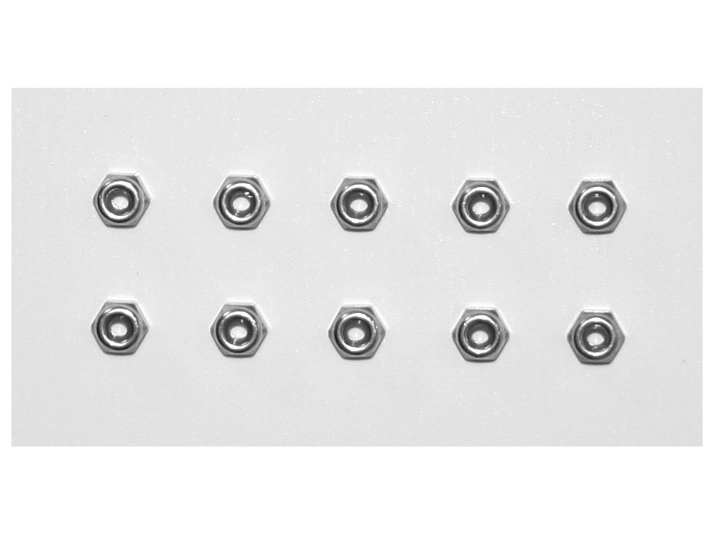 AO-1015 MINI 4WD 2mm LOCK NUT (10PCS.)