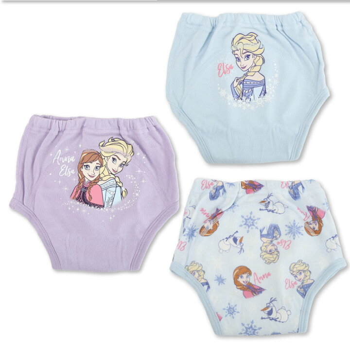 🇯🇵預訂 日本直送🇯🇵Frozen人物印花三層學習褲三件套裝