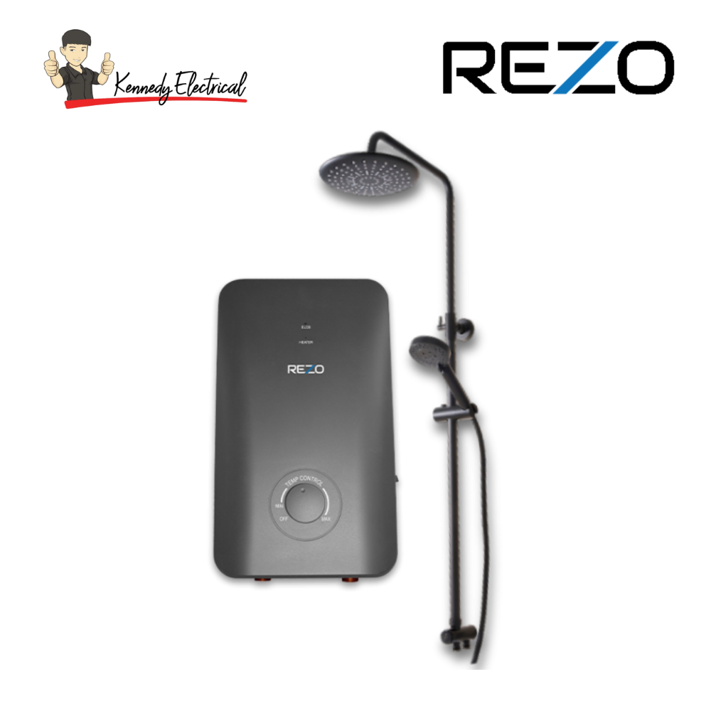 Rezo ARTIZ 48P Inverter DC Pump Instant Water Heater - Matte Black (ARTIZ 48P + MB)