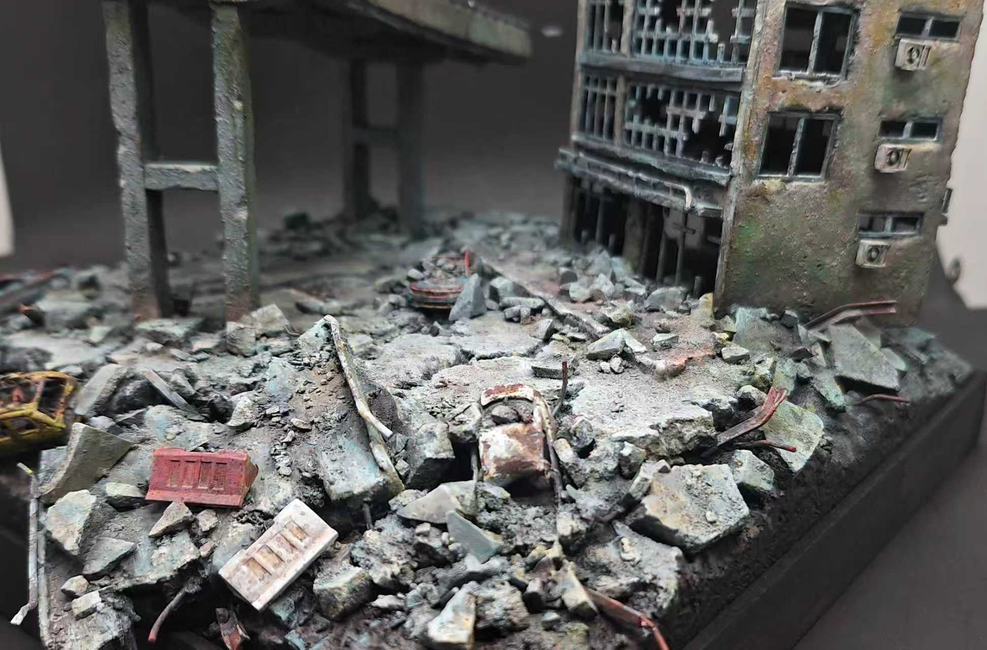 城市廢墟場景班