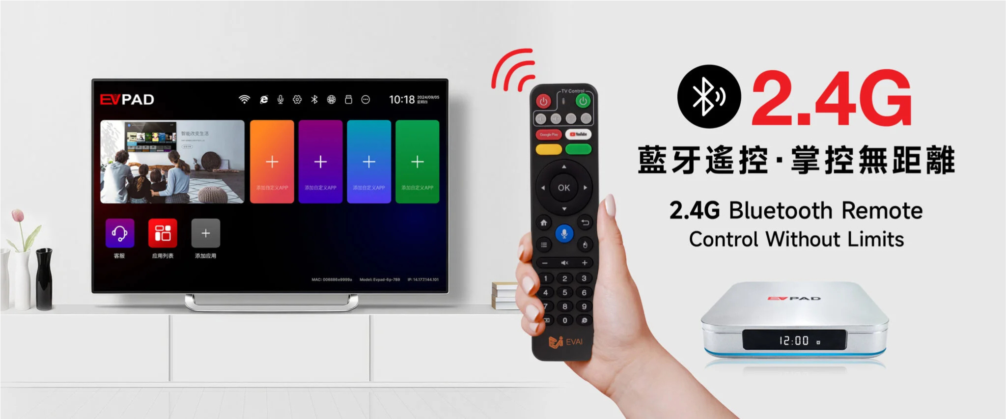 EVPAD電視盒 12P
