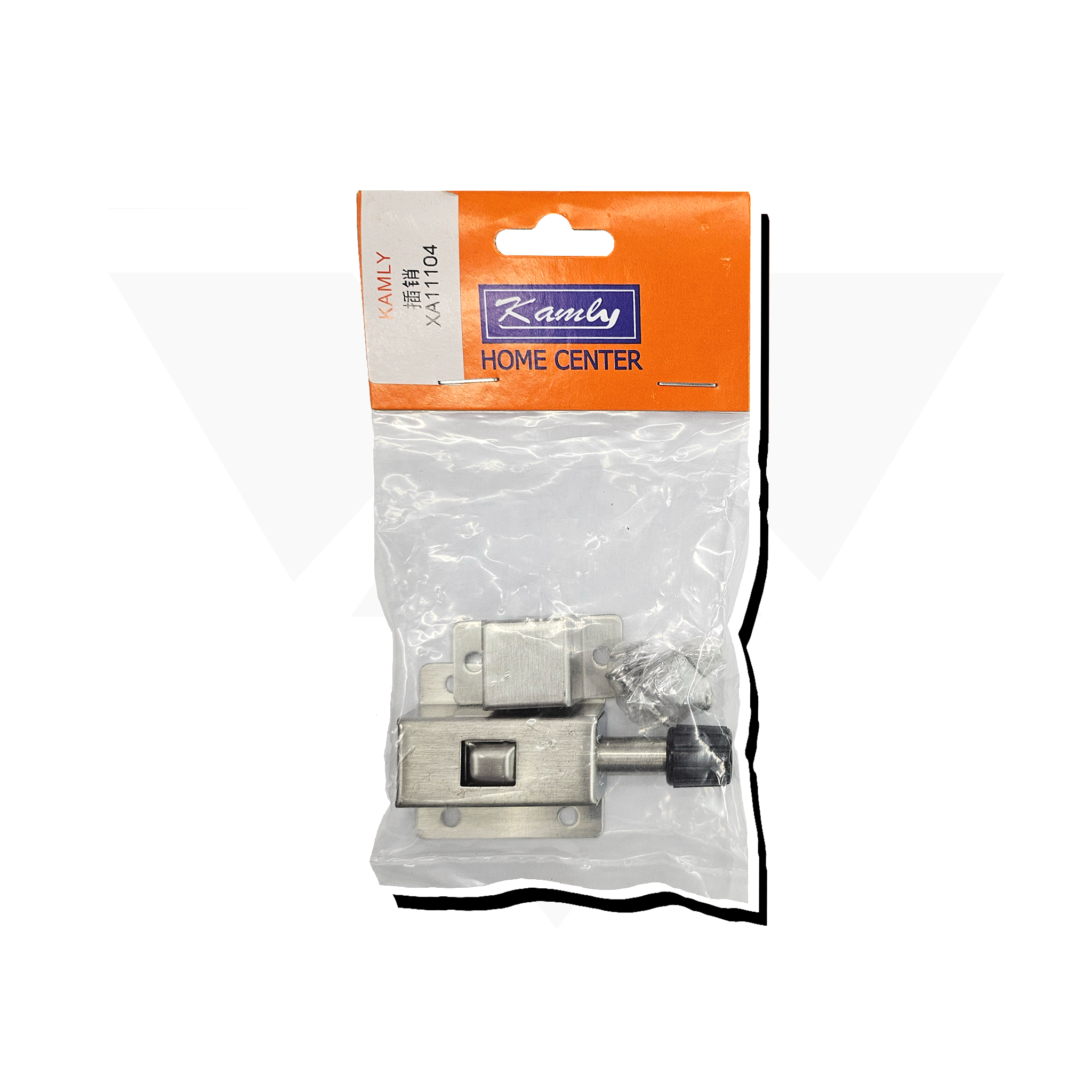 "KAMLY" 金利 XA11104 不銹鋼砂光面 自動門閂 "KAMLY" SN Finish Button Door Bolt Latch