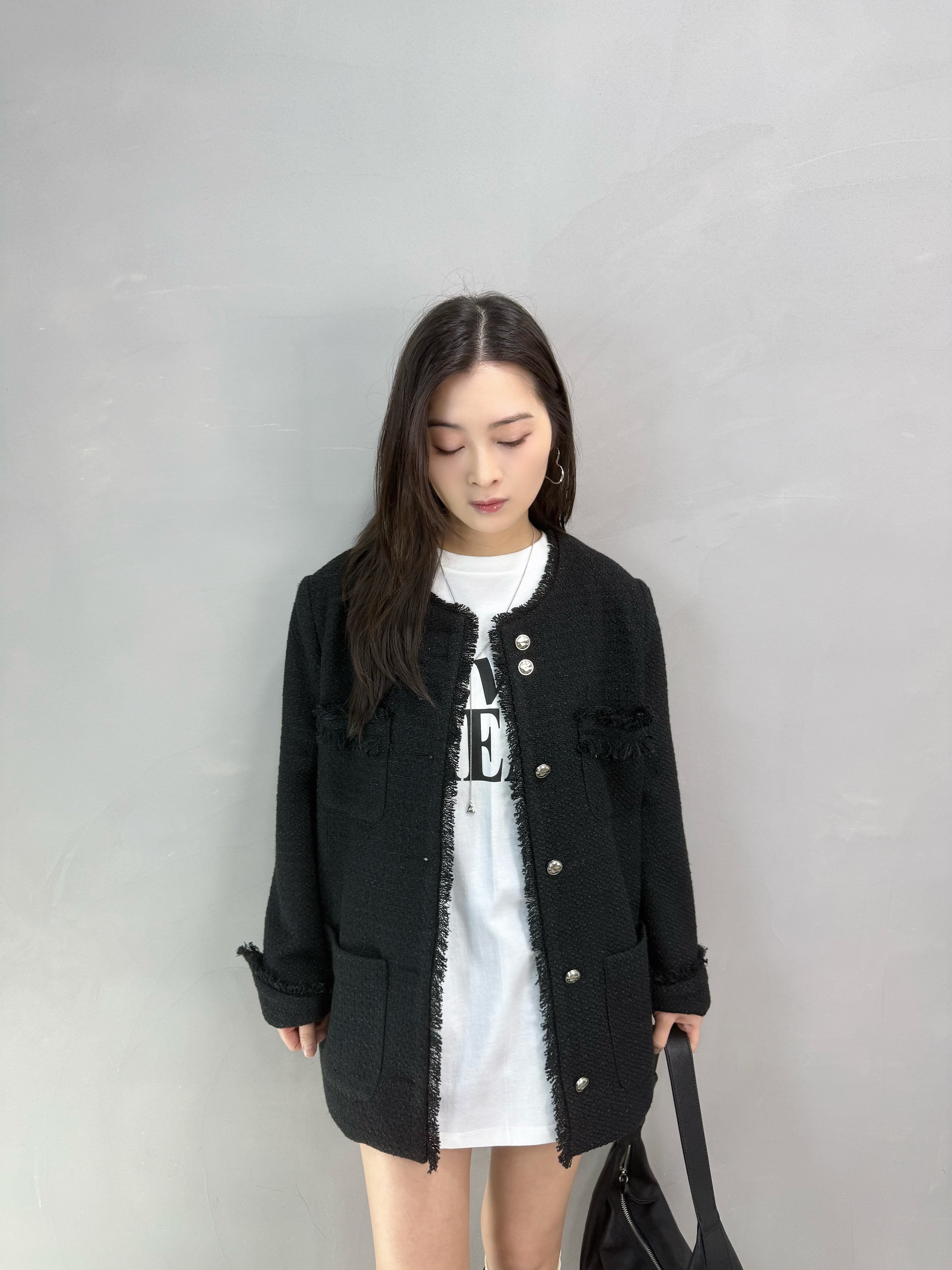 G60 薄Tweed料外套