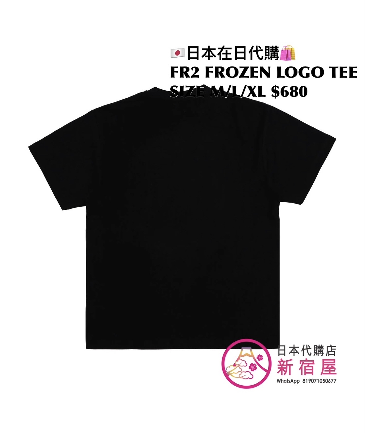 FR2 FROZEN LOGO T-SHIRT