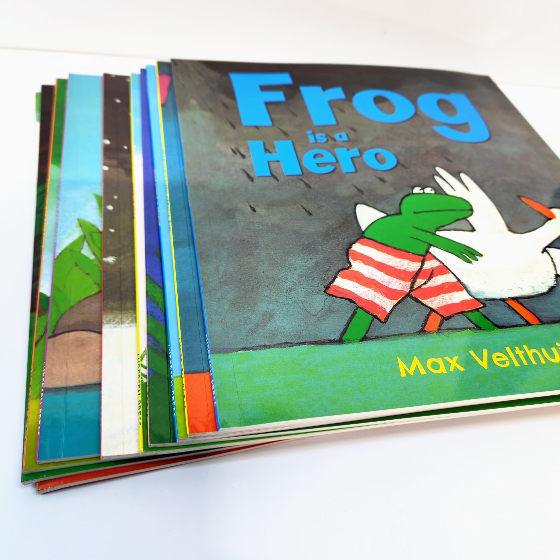 Frog is Frog  10 books 青蛙弗洛格的成長故事10冊 睡前親子繪本 情商培養 B266