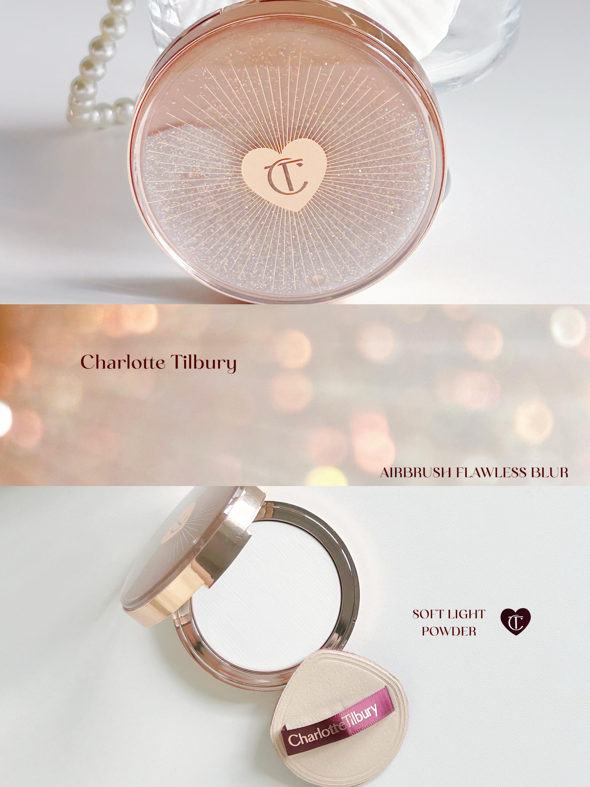 ✨限定版❗️CT Charlotte Tilbury 流沙限定粉餅 小銀盤