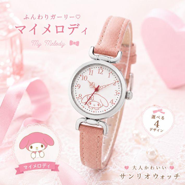 🆕【⭐訂購⭐】日本直送 🇯🇵 🌀#Sanrio 優雅復古風 #手錶［4款選］🌀[ELFD-0126][260715]