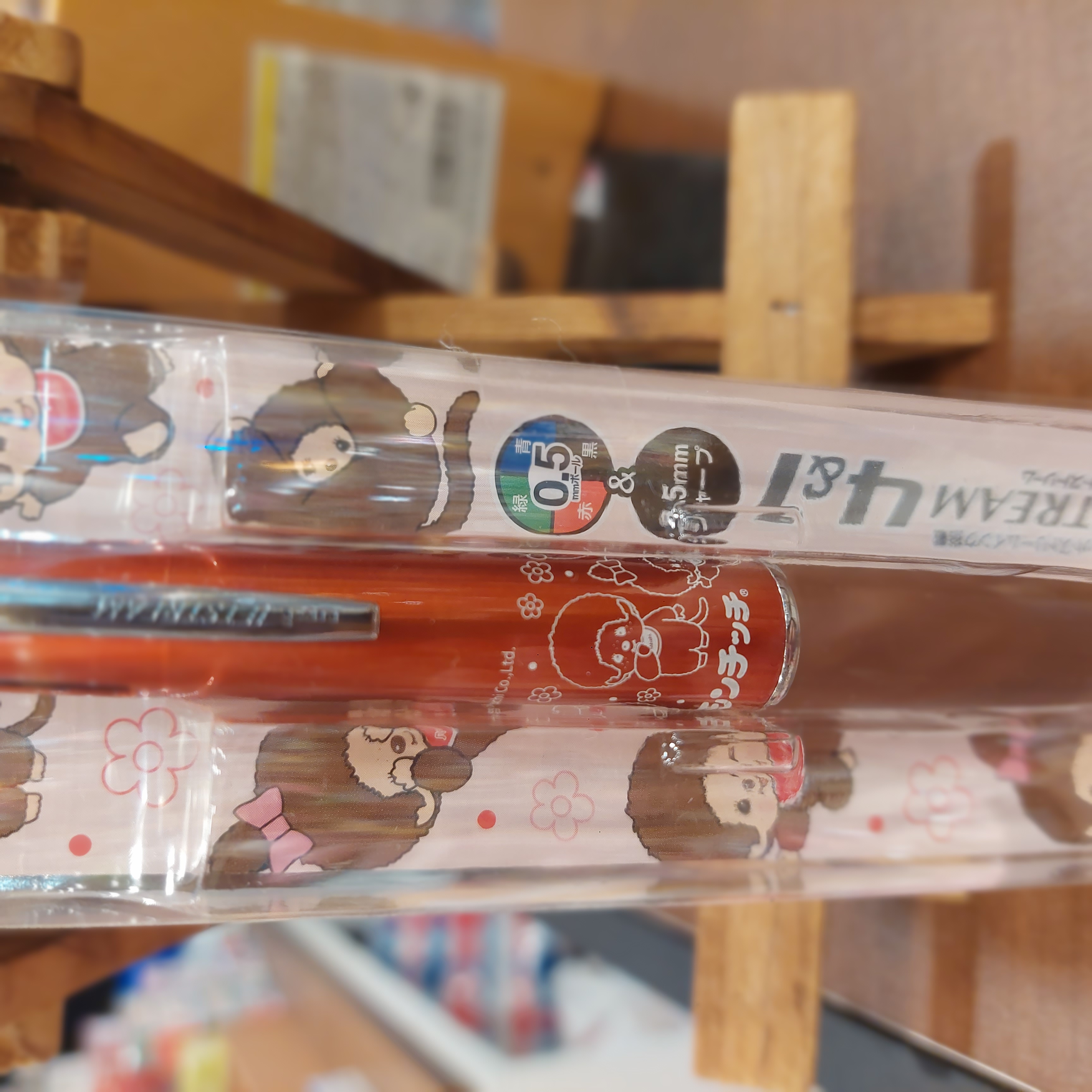 日本 Monchhichi Jetstream 4 + 1 原子筆 鉛芯筆 兩款選