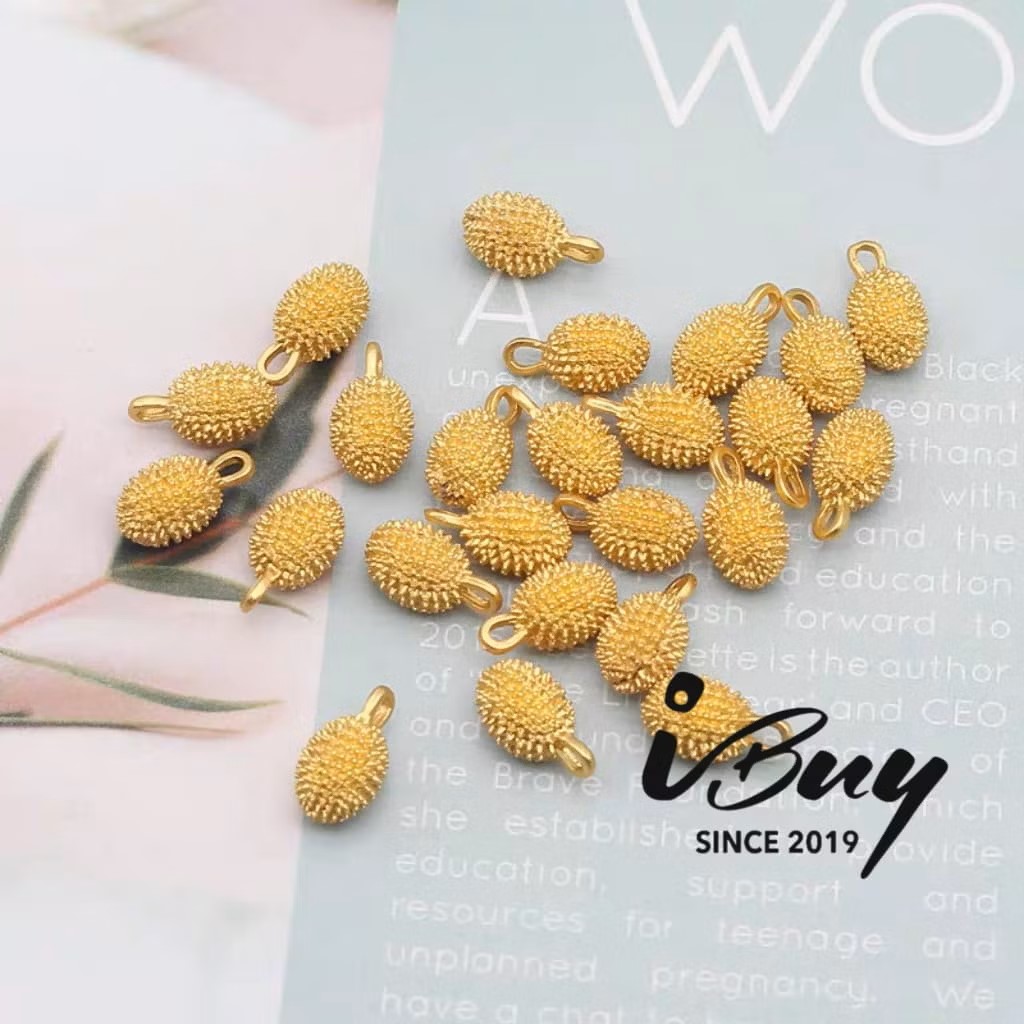 999 GOLD MINI DURIAN PENDANT 999 金 迷你榴莲吊坠