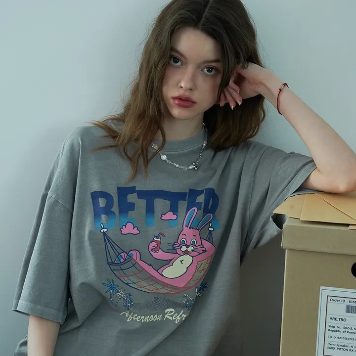 韓國品牌 CPGN STUDIO│Better Hoppi Pigment Short Sleeve T-shirt