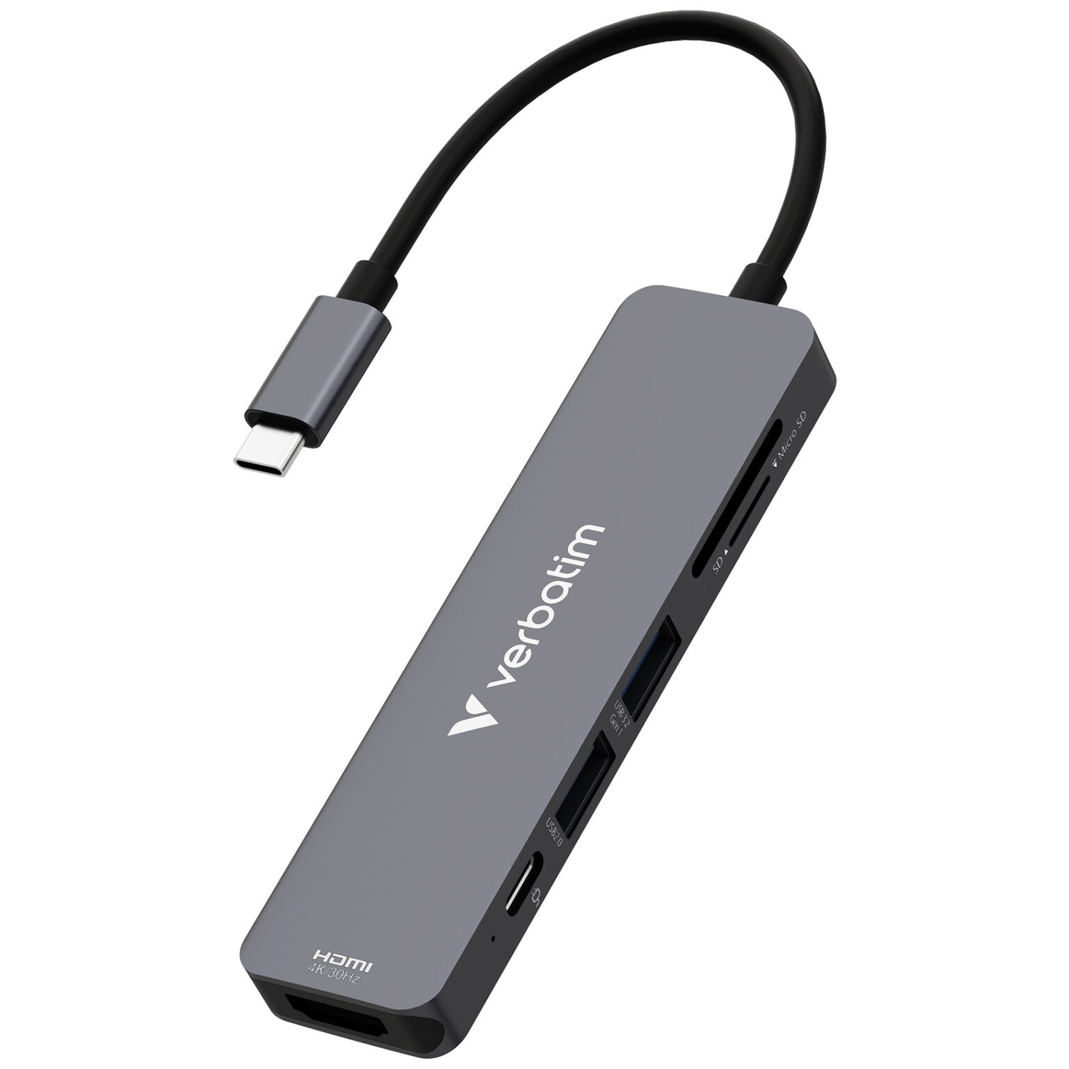 Verbatim 威寶｜Essentials Hub 6 Port 集線器