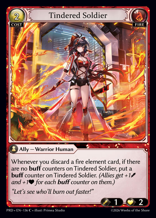 Tindered Soldier / PRD-131 (C)