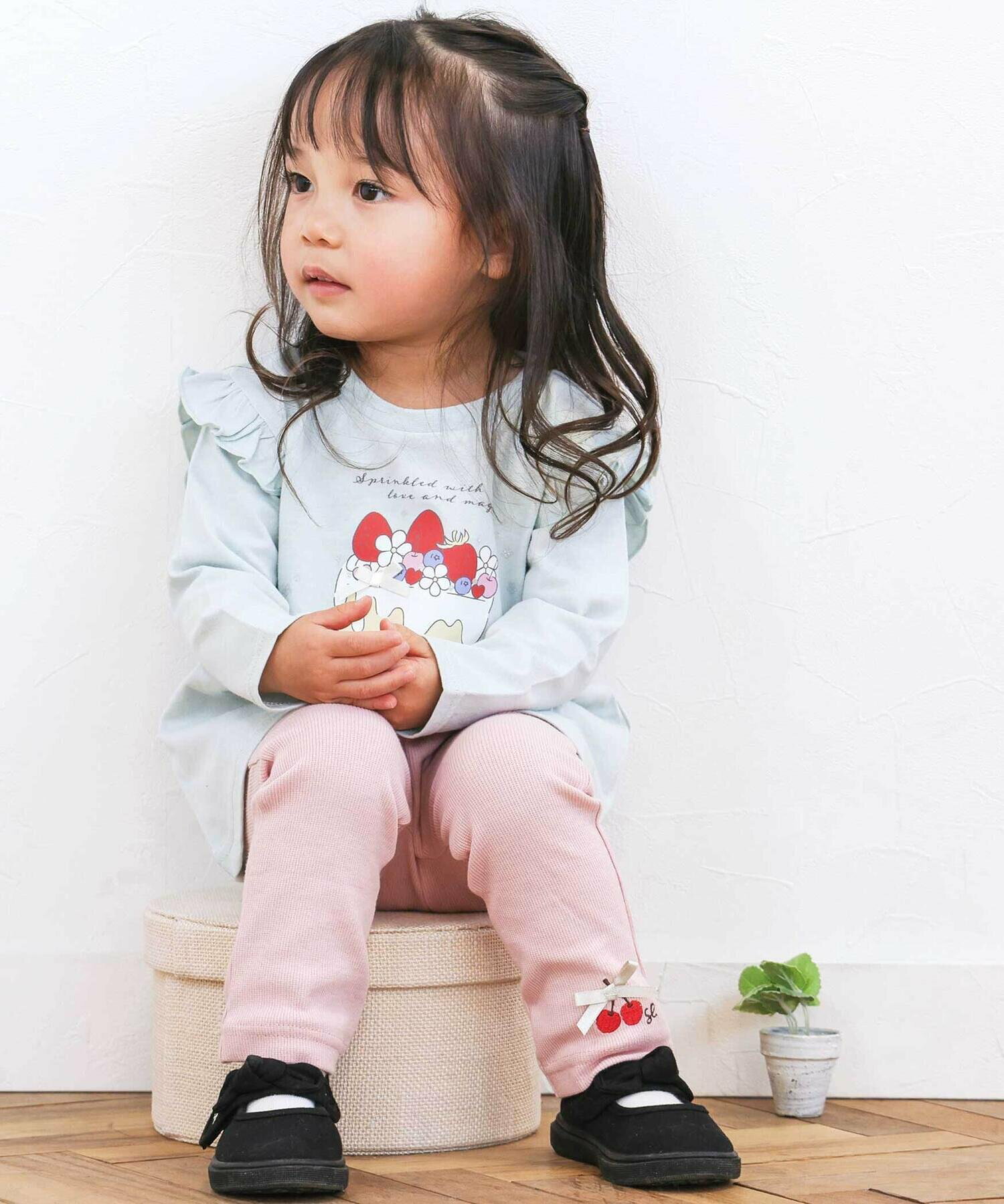 🆕【⭐訂購⭐】🇯🇵日本直送🌀SLAPSLIP 防污加工 有機棉 女童長袖Tee［8款選］🌀 [ELBA-0177][260305]