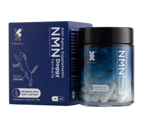 Timeplus+-Doggy NMN 犬用 命活修護關節配方(大型犬專用) (60粒) (最佳使用期：2027年6月30日)