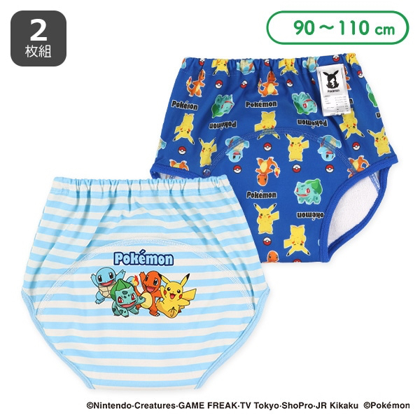 🇯🇵預訂 日本直送🇯🇵寵物小精靈印花五層學習褲兩件套裝