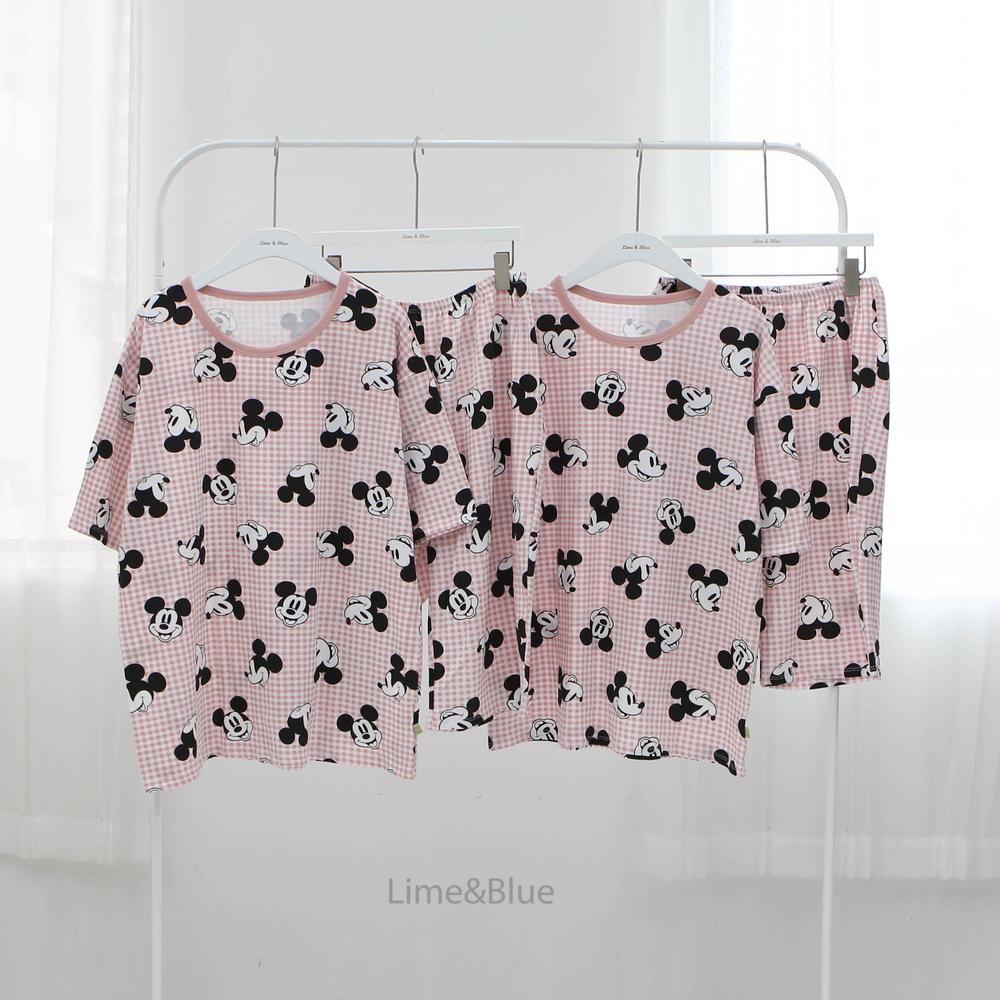 Summer Check Friends Loungewear Set