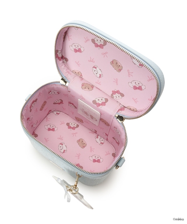 🎀【預訂】Lil ala mode×SAMANTHAVEGA 化妝包 - Latte