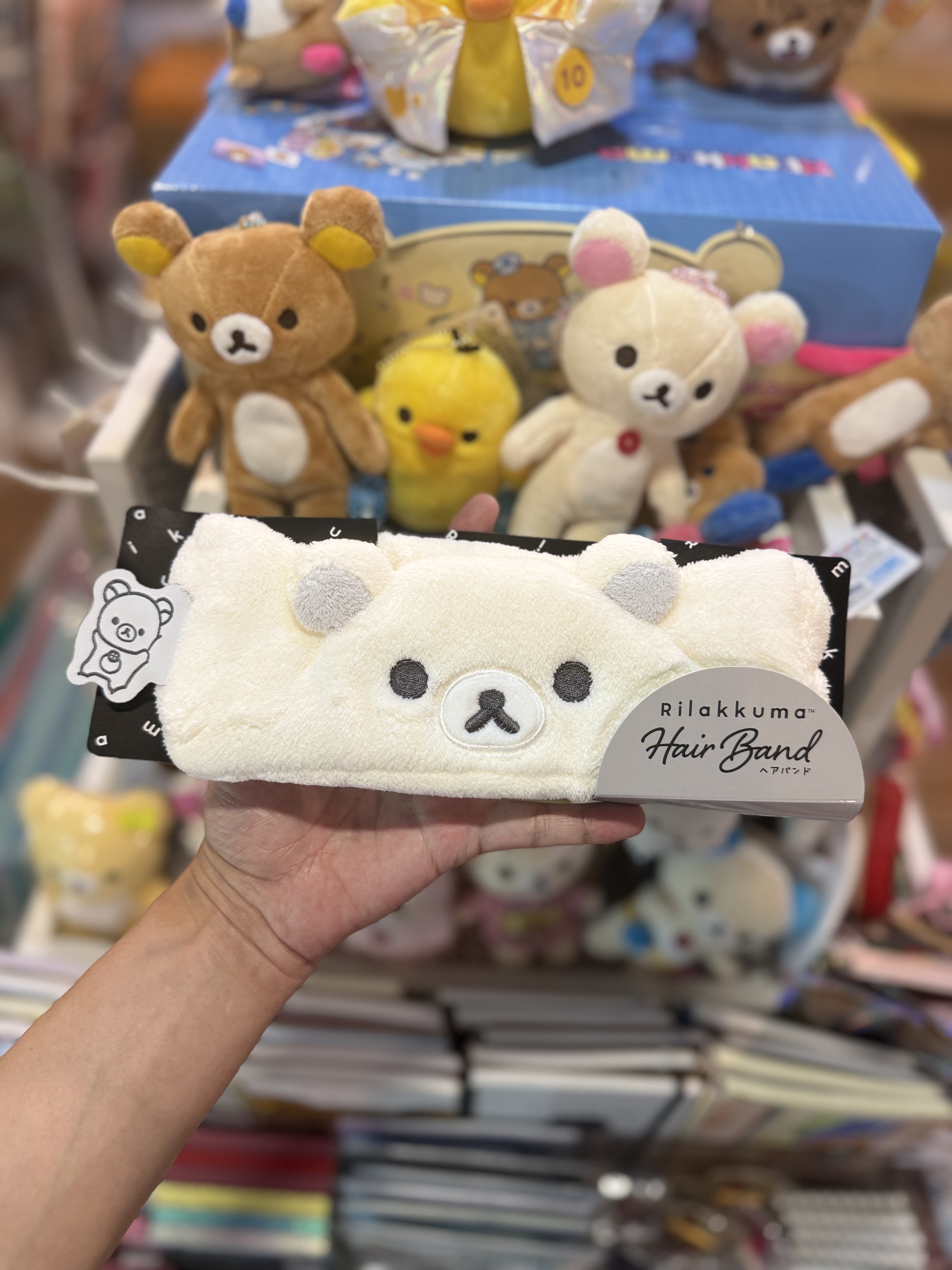 《現貨》全新Rilakkuma 黑白系列 洗面橡筋