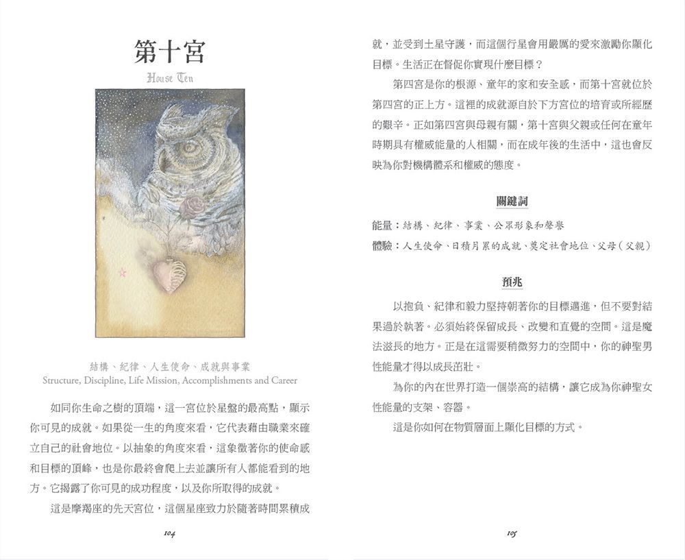 天體占星神諭卡