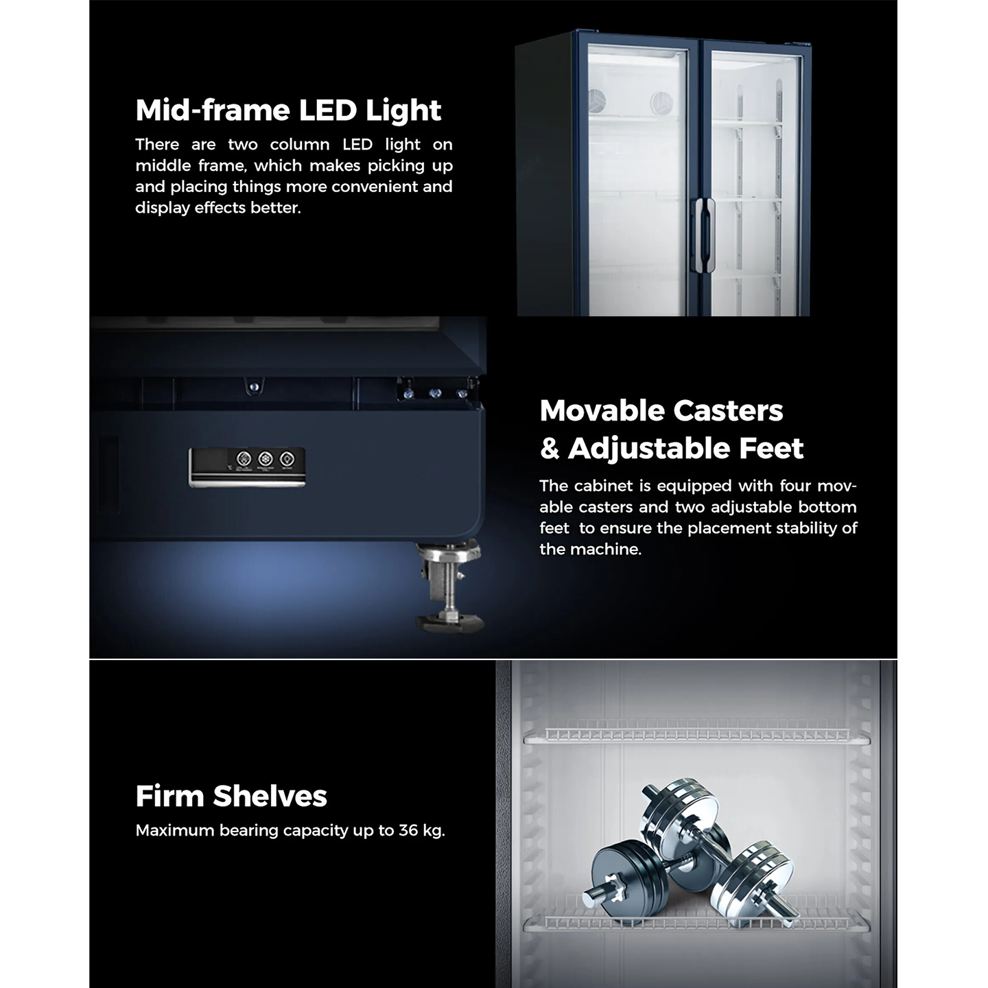 Haier 798L Showcase Chiller (SC-865E)