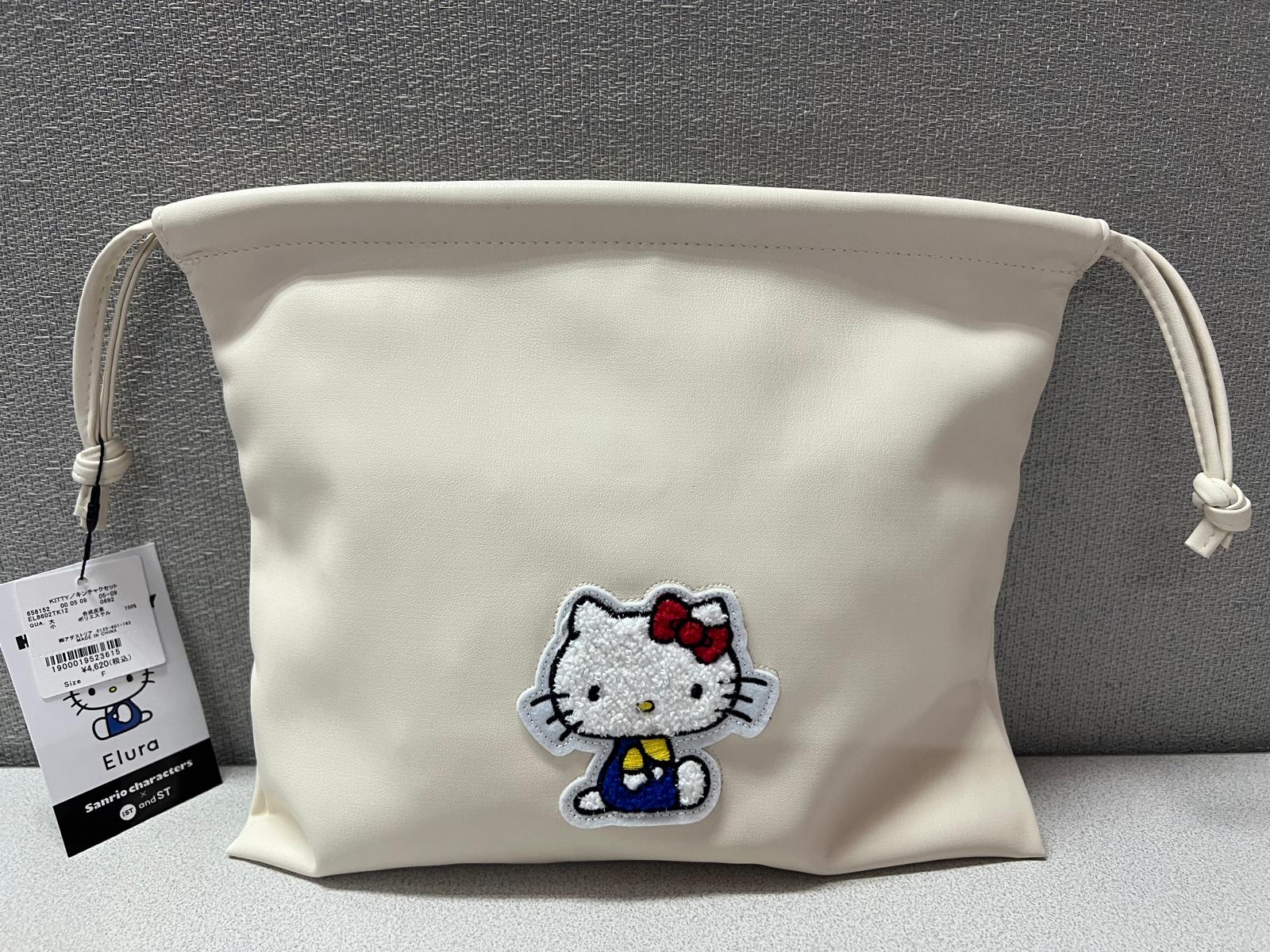 🎌日本直送🎌 Hello Kitty 限定款 束口袋可上肩側孭
