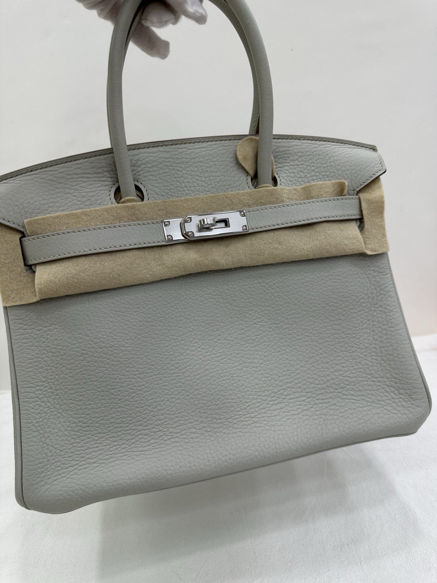 Pre-owned Hermes Birkin30 /  stamp square O