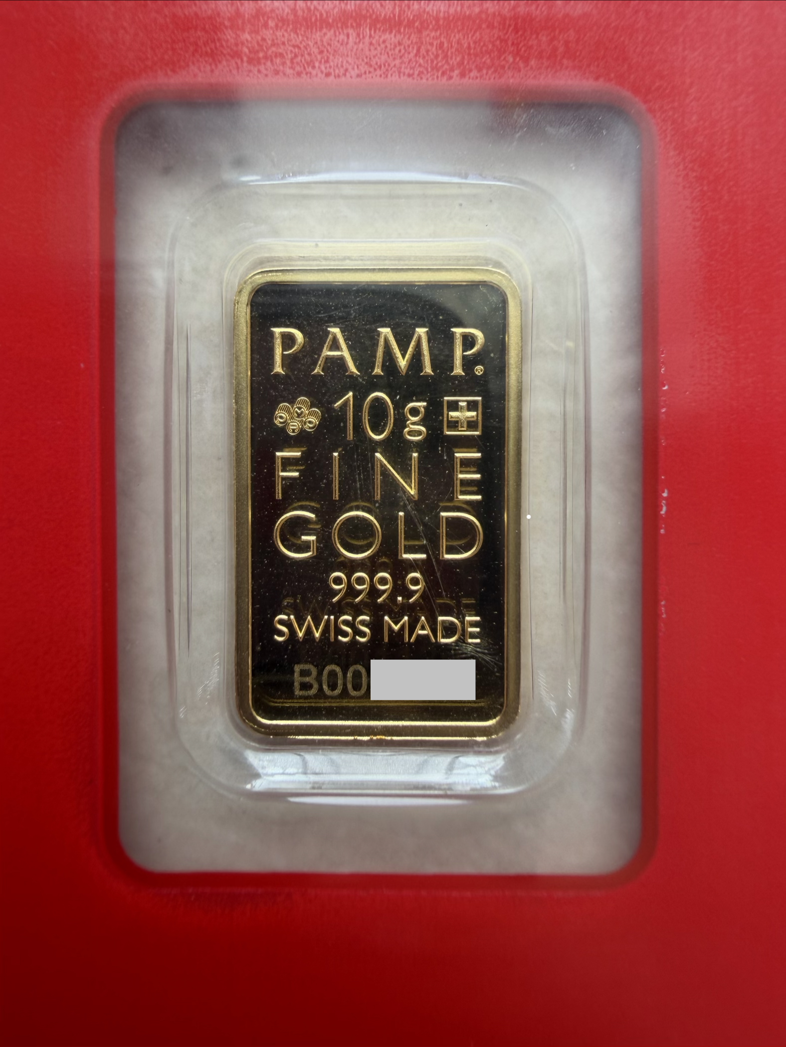 (SN1130) PAMP RARE True Happiness Fook 10g🇨🇭Swiss Limited Fine Gold Bar Emas 999.9 天下第一福 Prosperity 