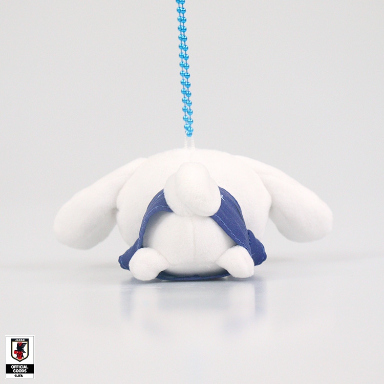 🌸 【預訂】Cinnamoroll 公仔掛飾(趴)ase - Sanrio x Japan National Football Team Ver. 2026