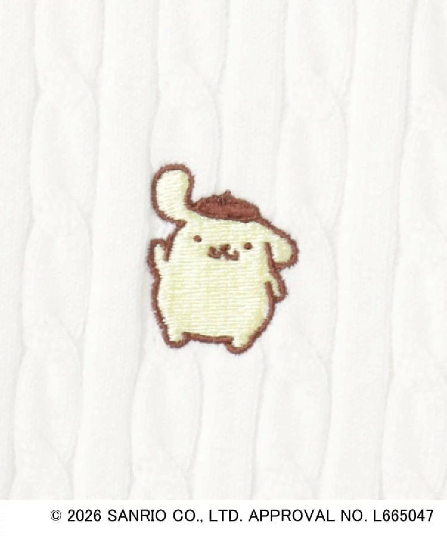 日本預訂📍日本index x 布甸狗30週年系列 - 荷葉邊針織上衣 不包郵