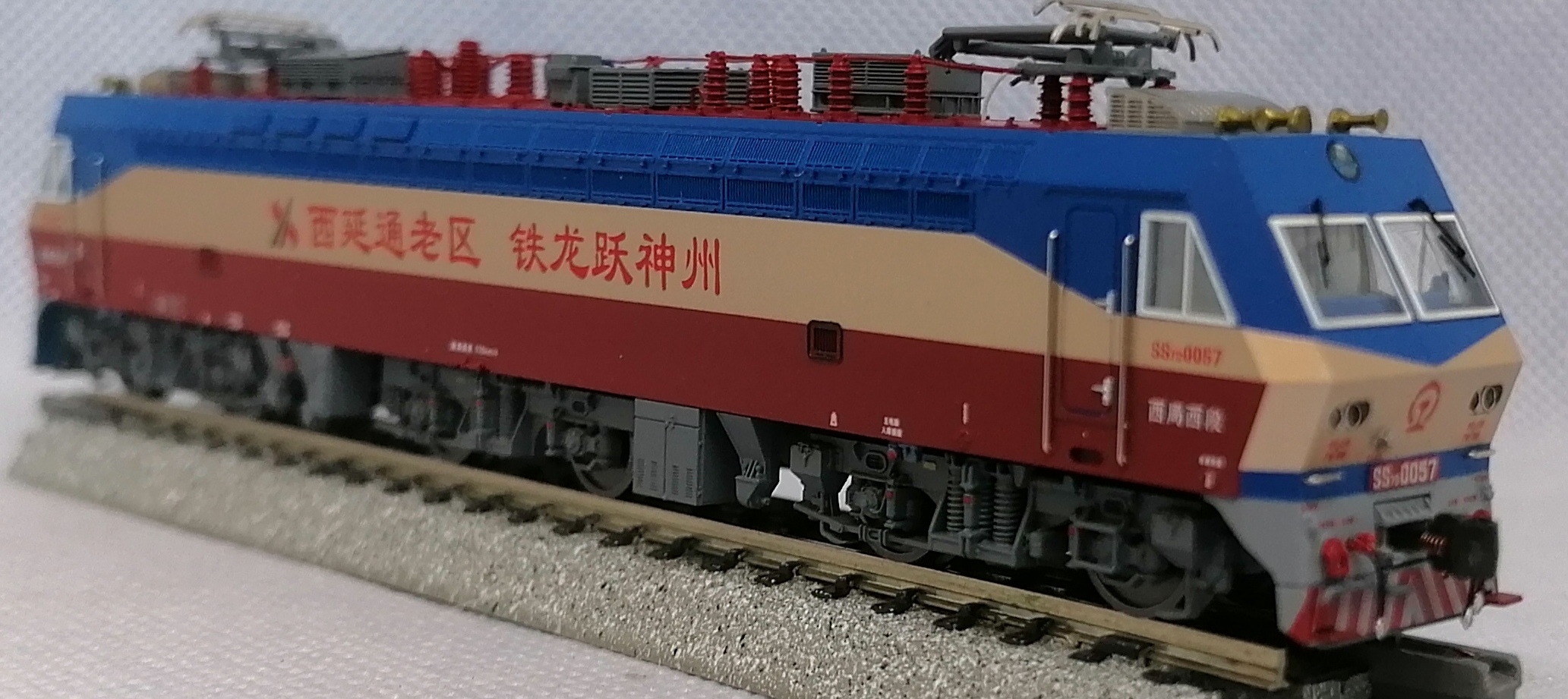 韶山7D SS7D N比例 長鳴出品