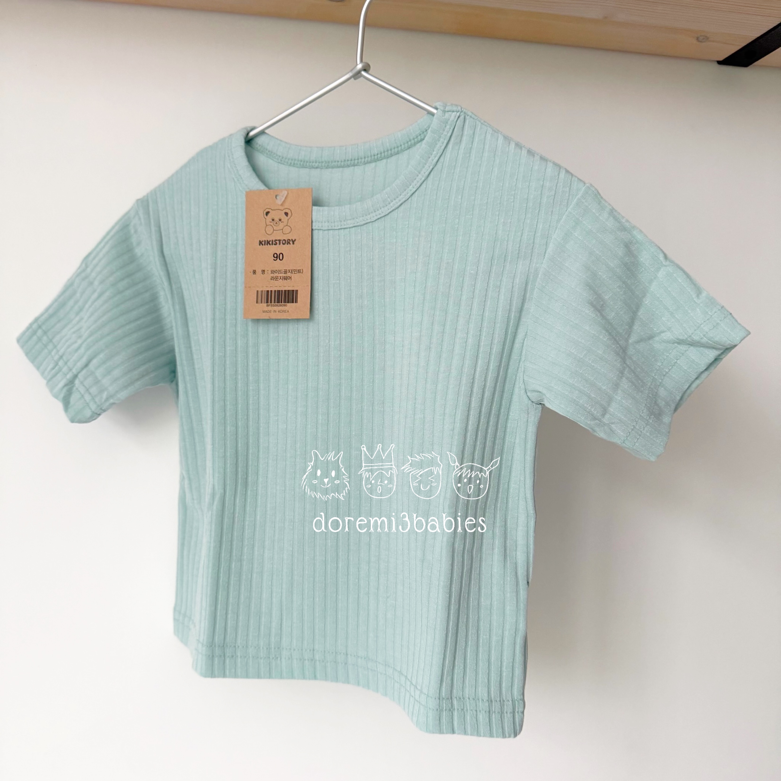 kikistory 棉+rayon人造絲5分袖家居服【獨家發售!】 (10-14日到貨)