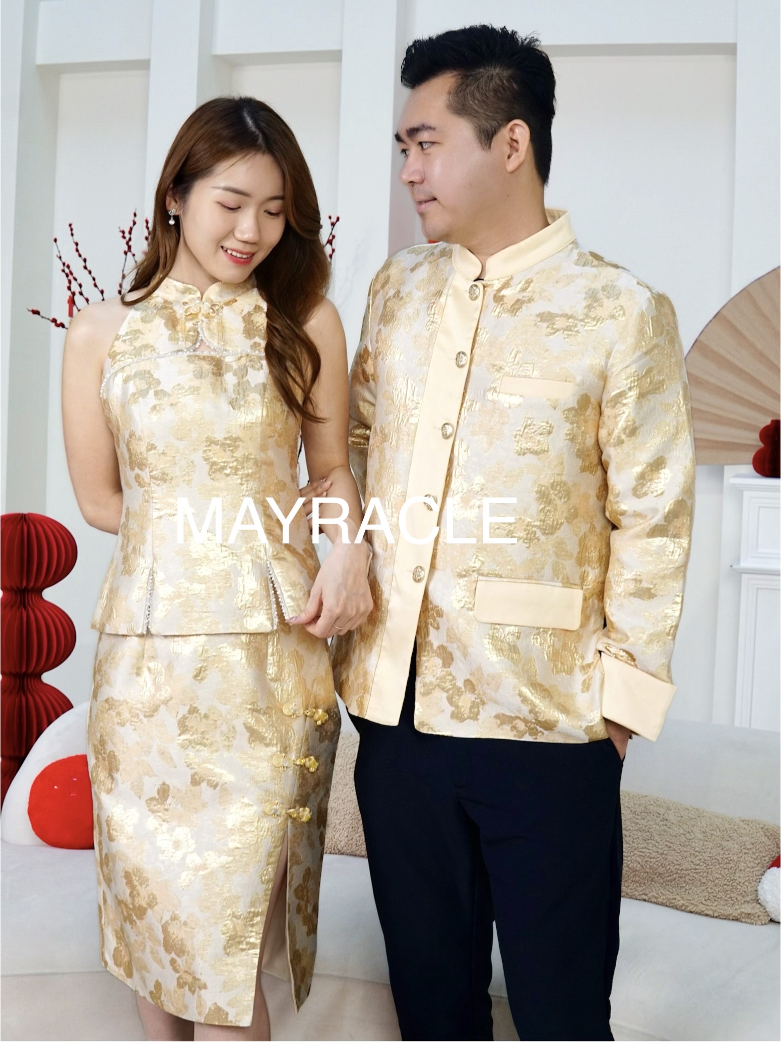[PRE-ORDER] CNY 2027 Wang (旺) Top + Skirt Set