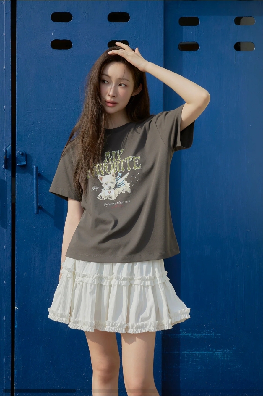 FILA Korea MY Favorite Puppy Tee⁠ 🐶(女裝Over Fit)