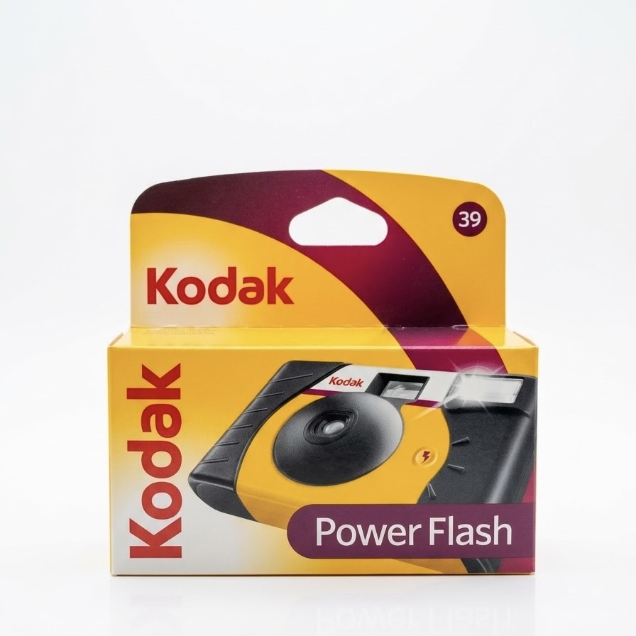 KODAK POWER FLASH 39張（一次性菲林機）