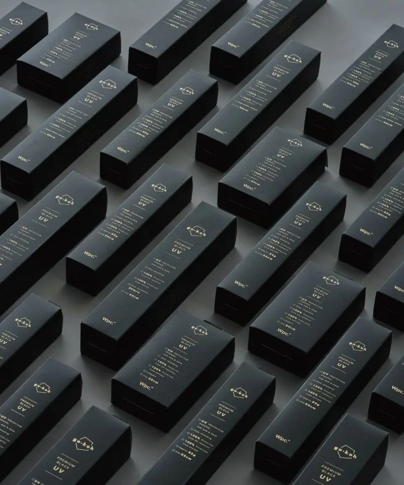 現貨🌸日本直送 |Wpc. - go-koh超輕量92g縮骨遮雨傘/100%完全遮光摺疊傘/晴雨兼用雨具[50cm]UPF50+