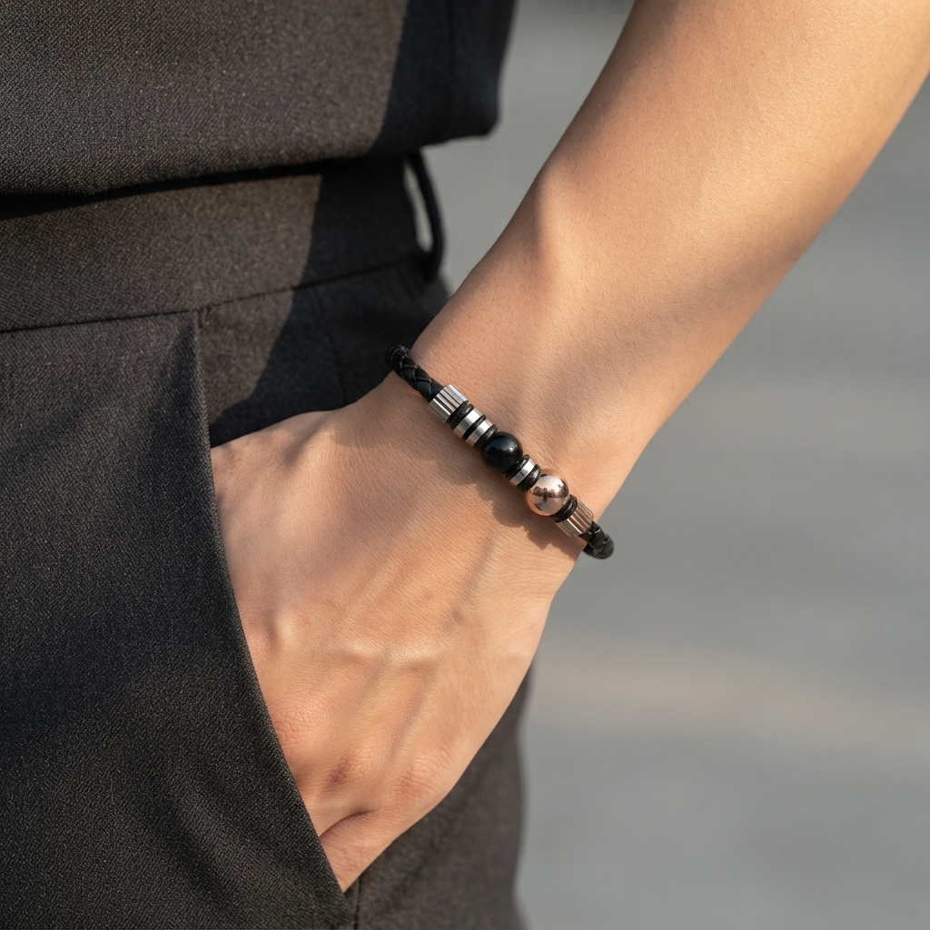 Boccia Titanium 0376-21 Bracelet 鈦金屬 / 鍍金手鏈