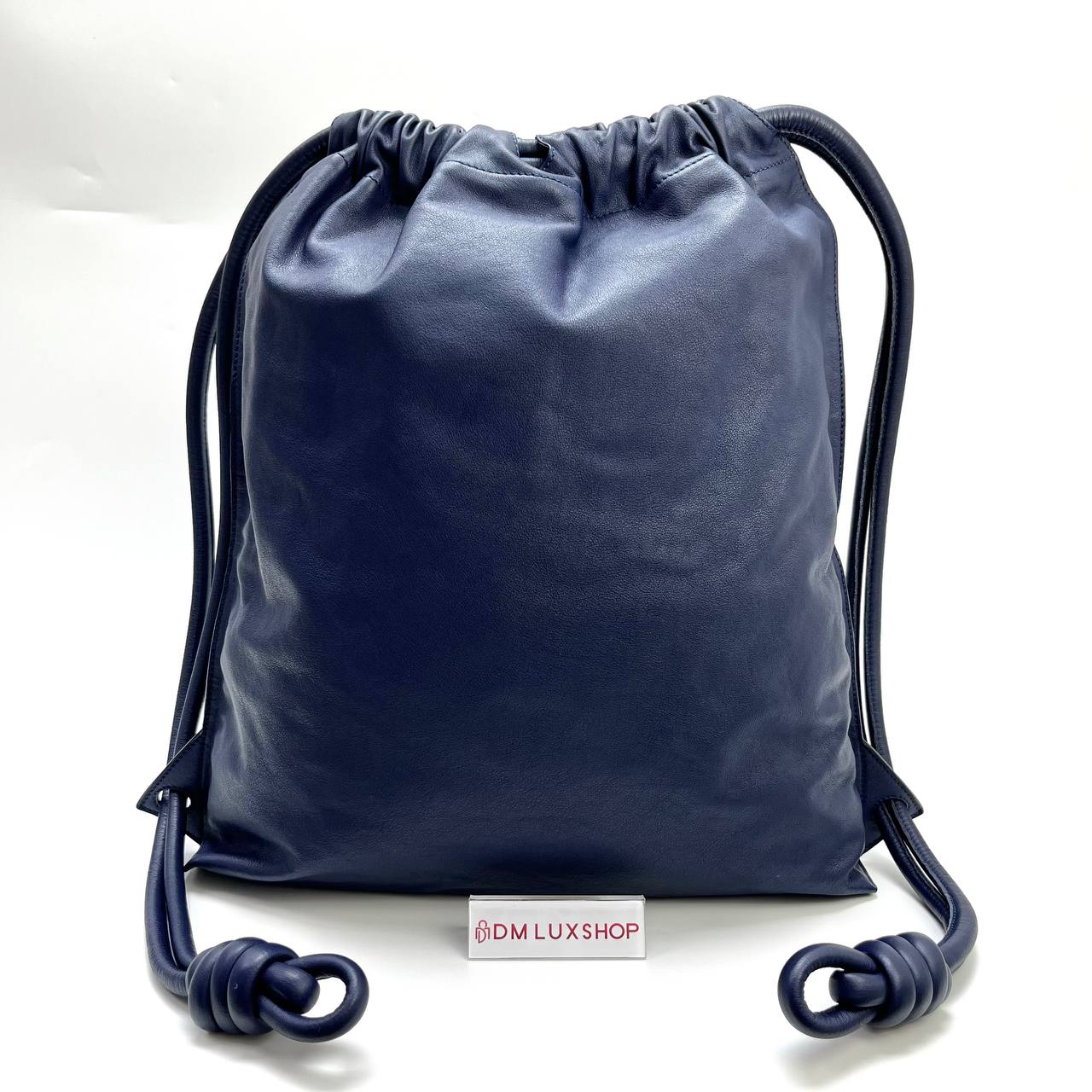 Loewe Navy Blue Backpack 