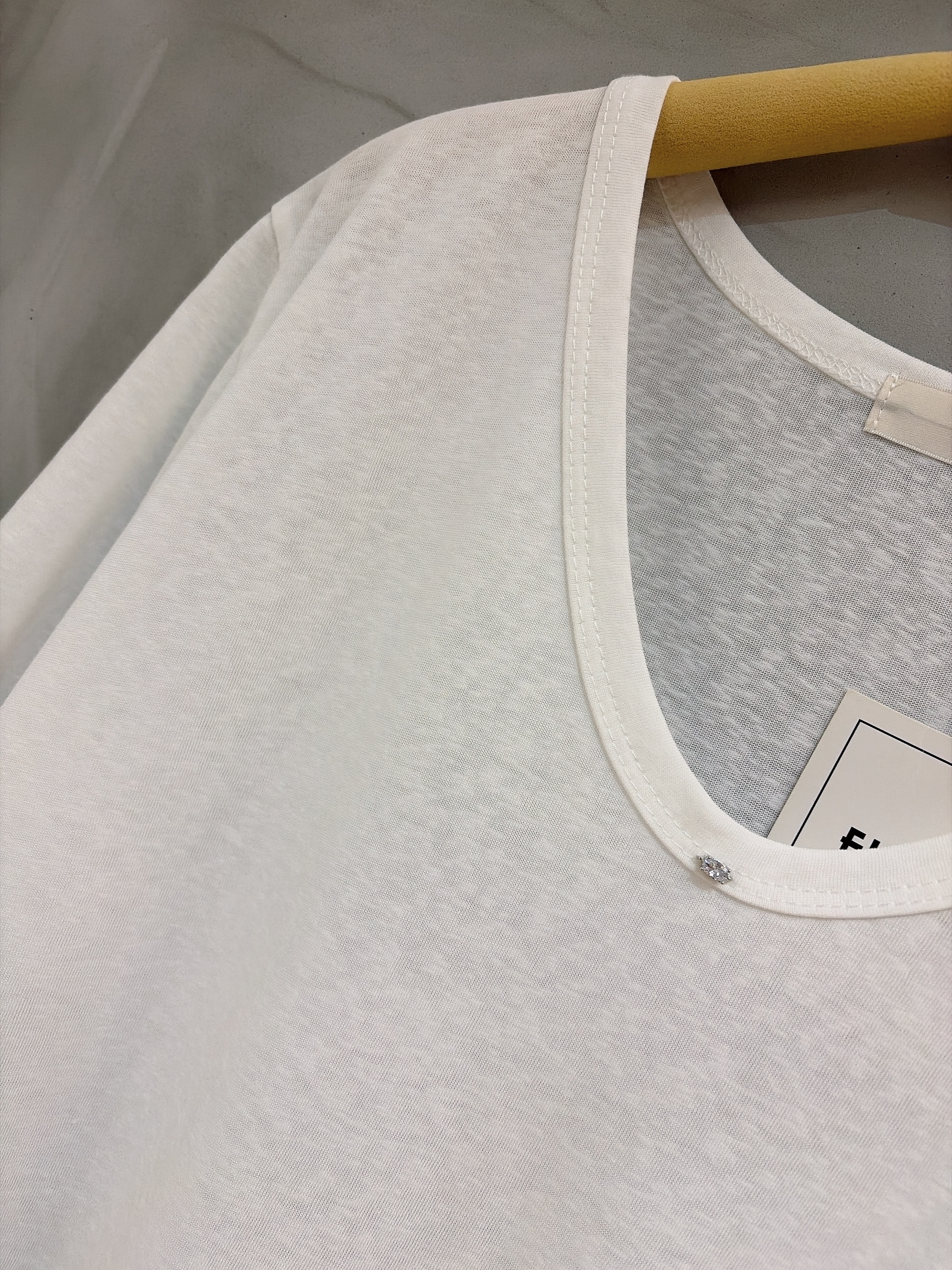 三層ruffles下擺tee 