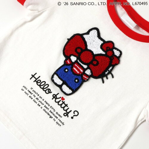 🆕【⭐訂購⭐】🇯🇵日本直送🌀#Sanrio 刺繡貼布 短袖T恤［4款選］🌀 [ELDA-0277][260530]