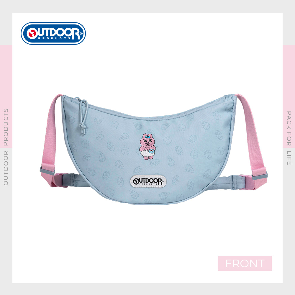 📦訂購 台灣限定 OUTDOOR Opanchu Usagi 褲褲兔 彎月側背包