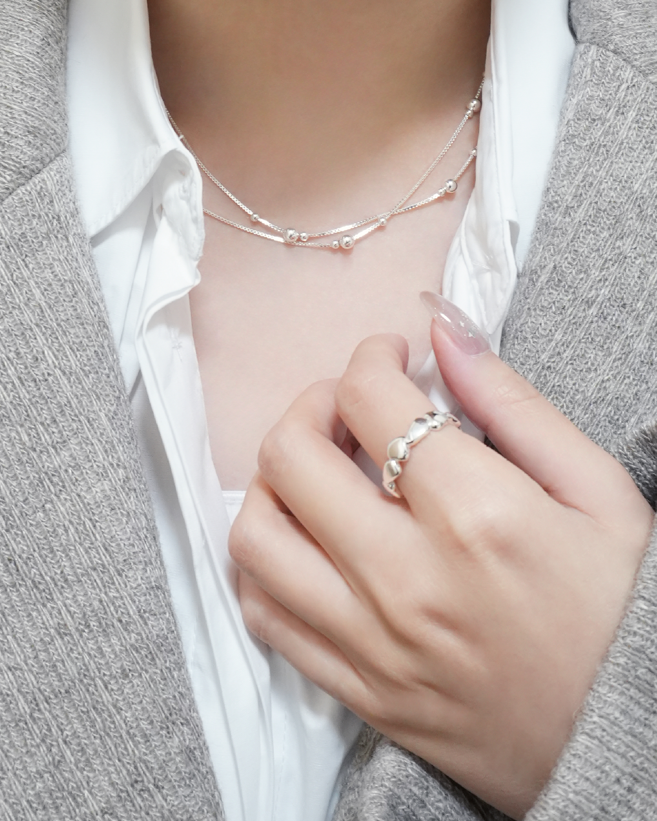 Curved Bead Ring
