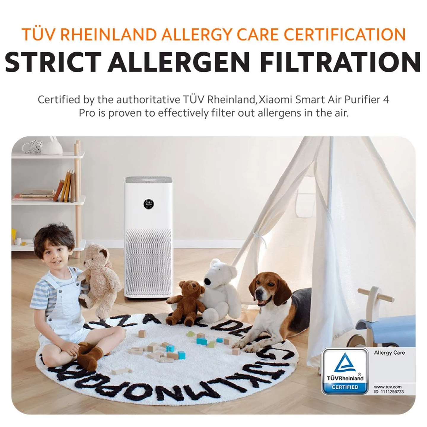 Xiaomi Smart Air Purifier 4 Pro CADR 500 (BHR5056EU)