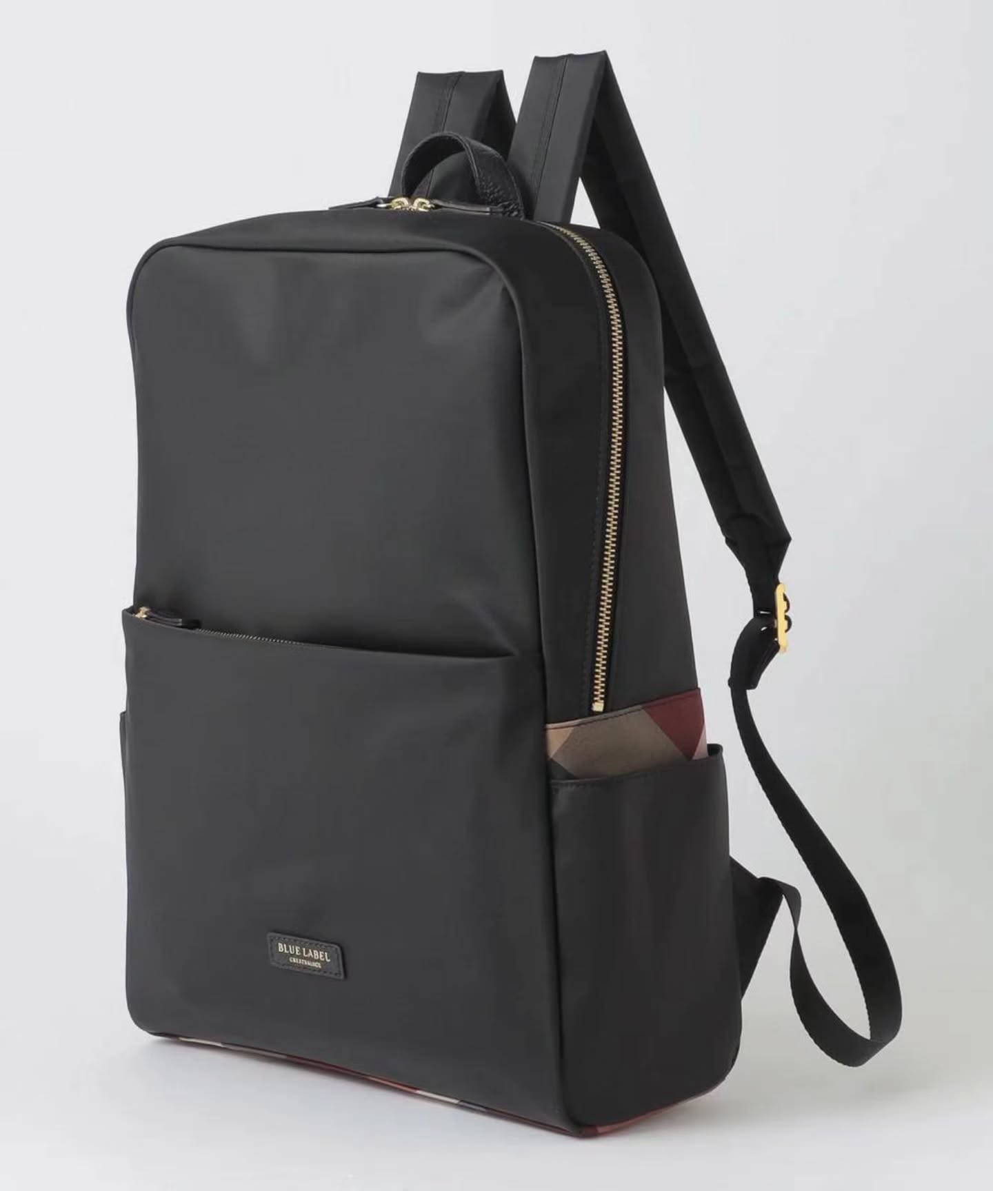 🇯🇵Blue Label经典格纹拼接尼龙双肩包