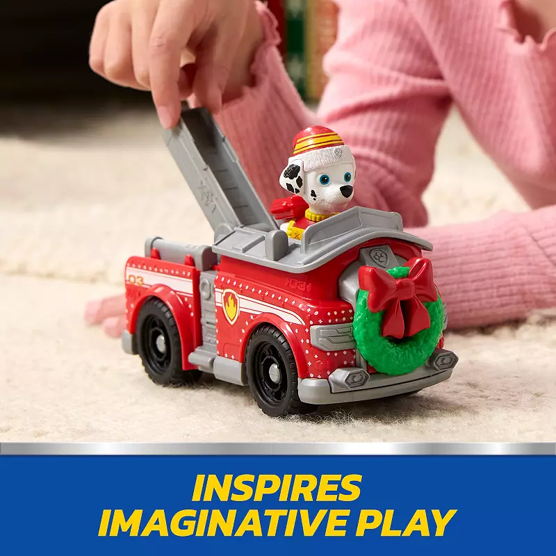 Paw Patrol 汪汪隊 Marshall Holiday Fire Truck 聖誕消防車玩具套裝 兒童玩具車 3歲+｜Model No. 待補