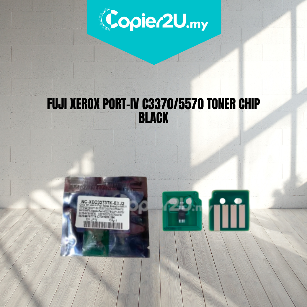 FUJI XEROX PORT-IV C3370 TONER CHIP BLACK 26,000 COPIES (ZHONO)