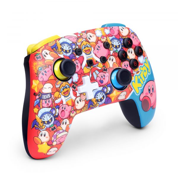 NSW PowerA 增強型無線控制器 (星之卡比) / Enhanced Wireless Controller (World Of Kirby)  香港行貨 任天堂官方授權產品 NSGP0443-01 SW2-0500