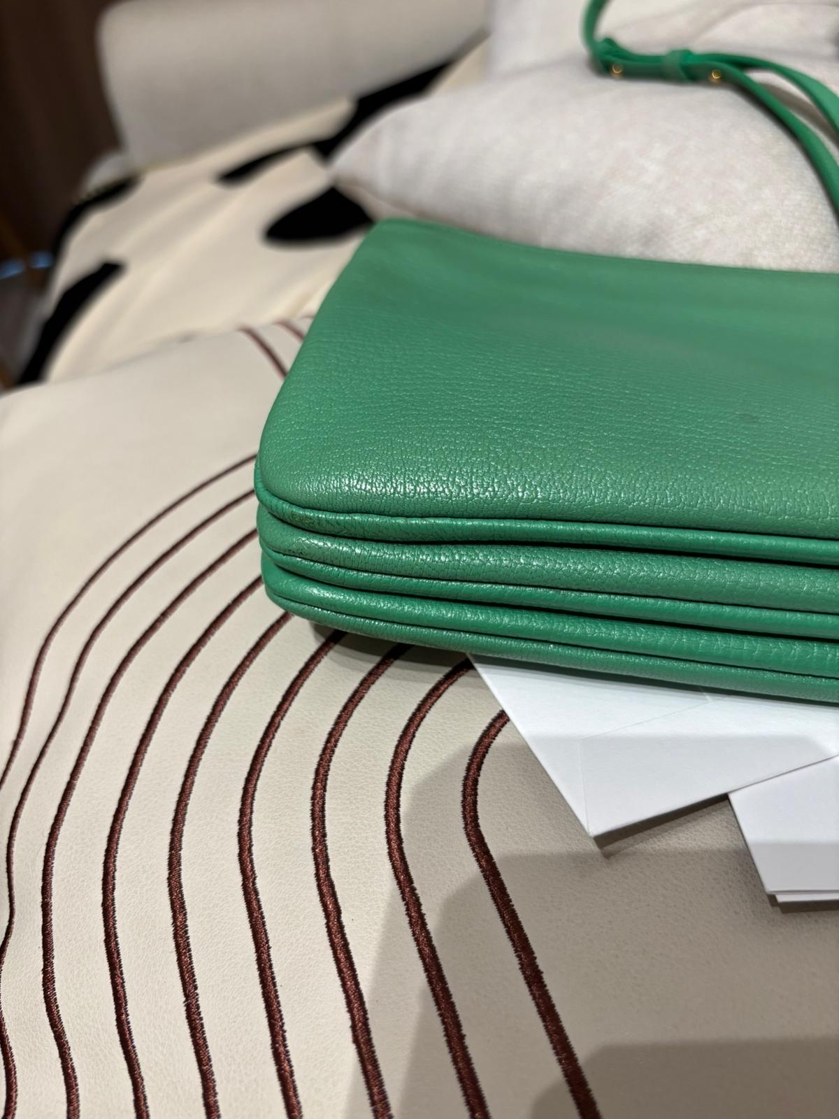 Celine Trio Bag Calfskin 100%Authentic, 90%New ✅Dust bag