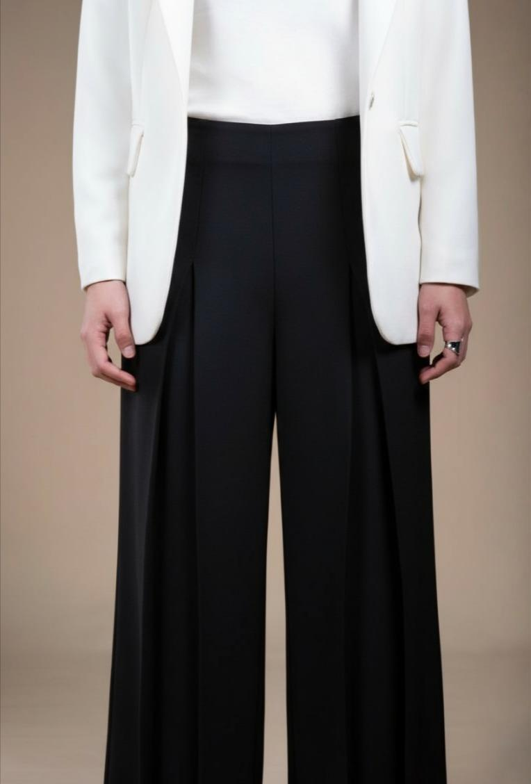 Openline Pleat Pants